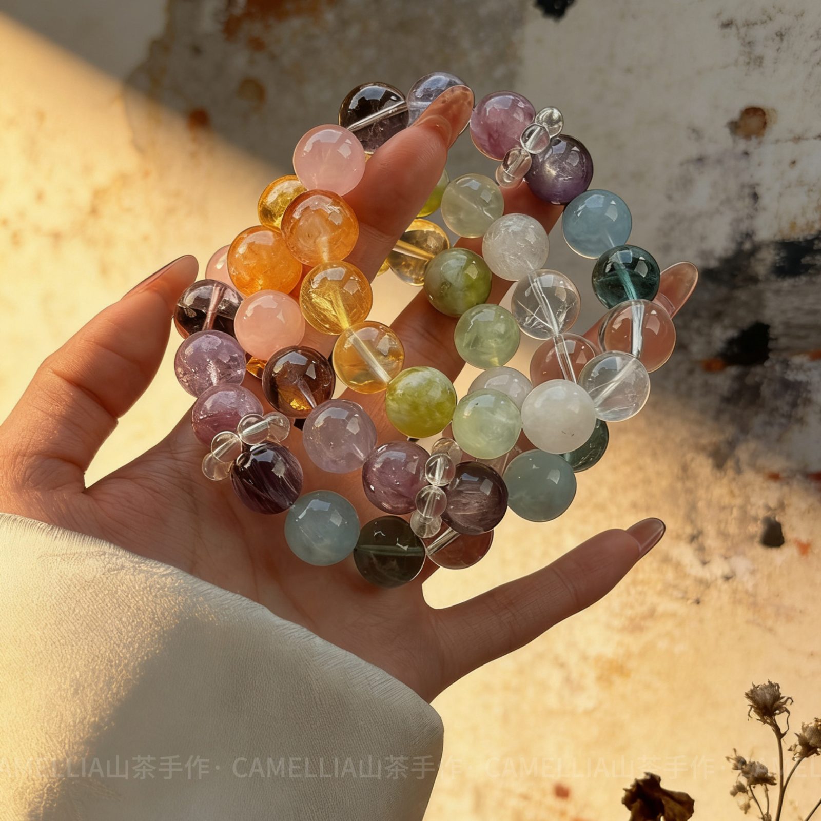 Agate & Blue Agate Communication_3 — Crystal Decor product photo 1