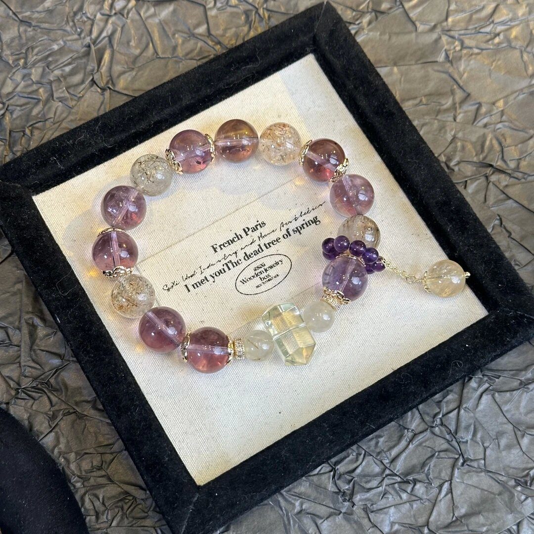Amethyst & Crystal Bestie — Crystal Decor product photo 1