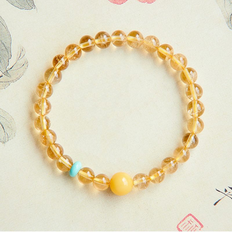 Citrine & Yellow Tower Crystal Unique — Crystal Decor product photo 1