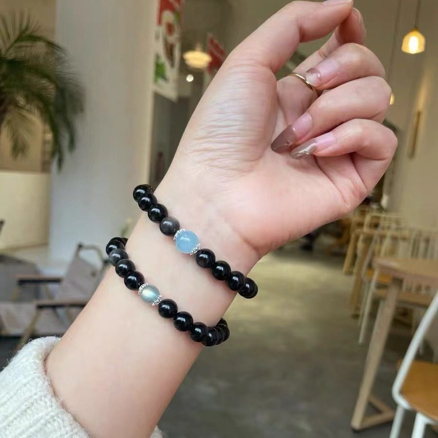 Obsidian & Black Tourmaline Protection_5 — Crystal Decor product photo 1