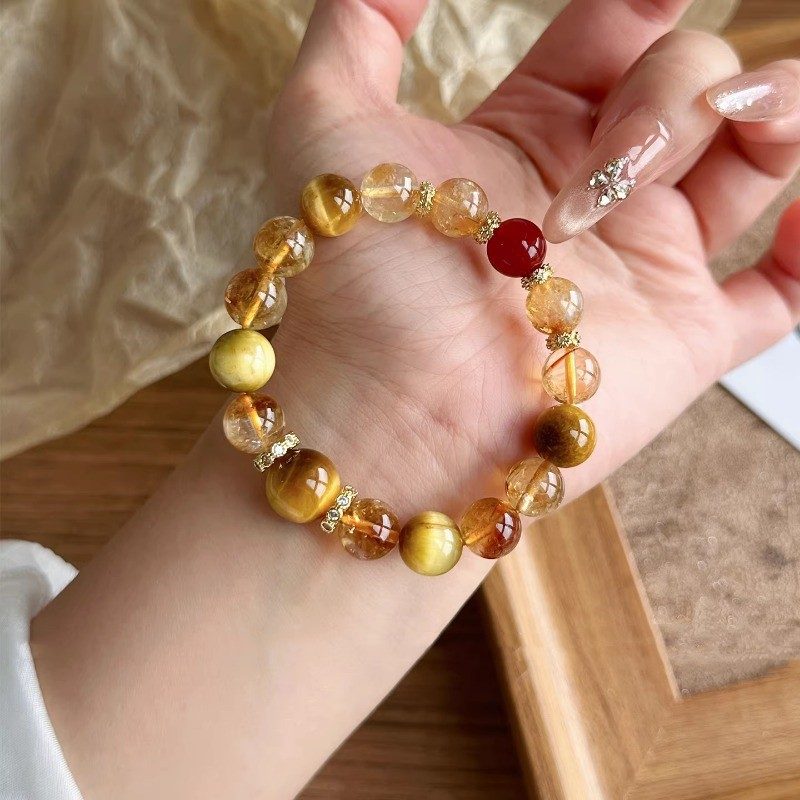 Tiger Eye & Red Tiger Eye Passion_1 — Crystal Decor product photo 1