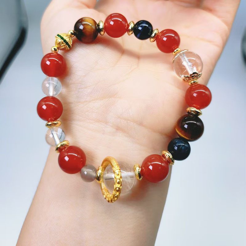 Tiger Eye & Tiger Eye Confidence_4 — Crystal Decor product photo 1