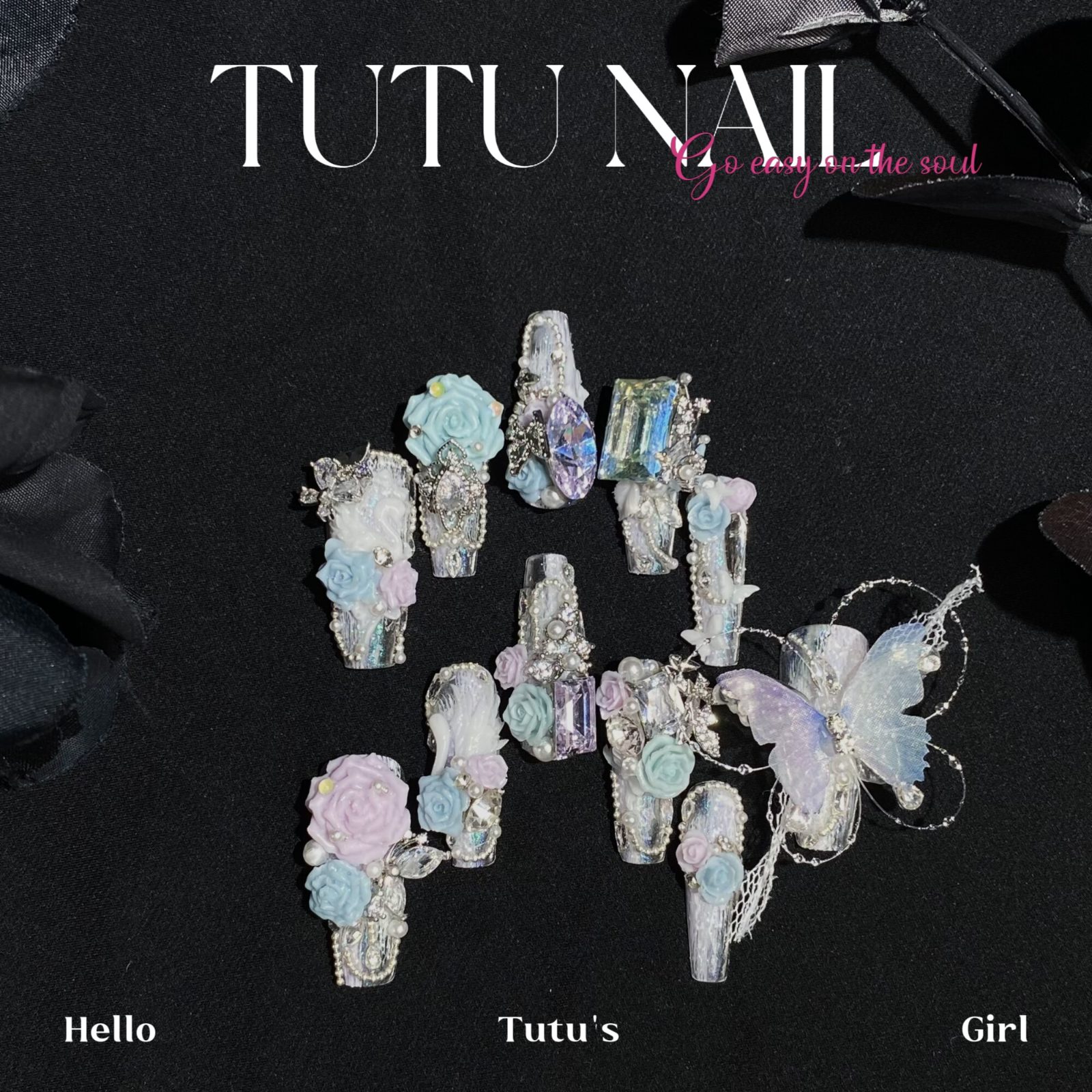 Deep love — High-End Press On Nails product photo 1