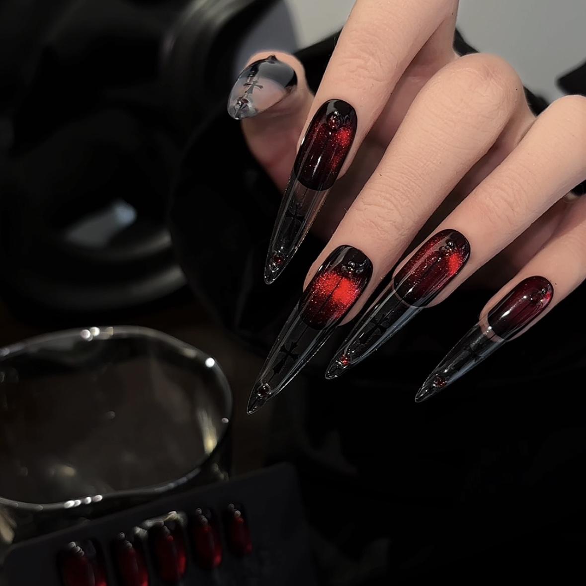 Blood Temple — High-End Press On Nails product photo 1