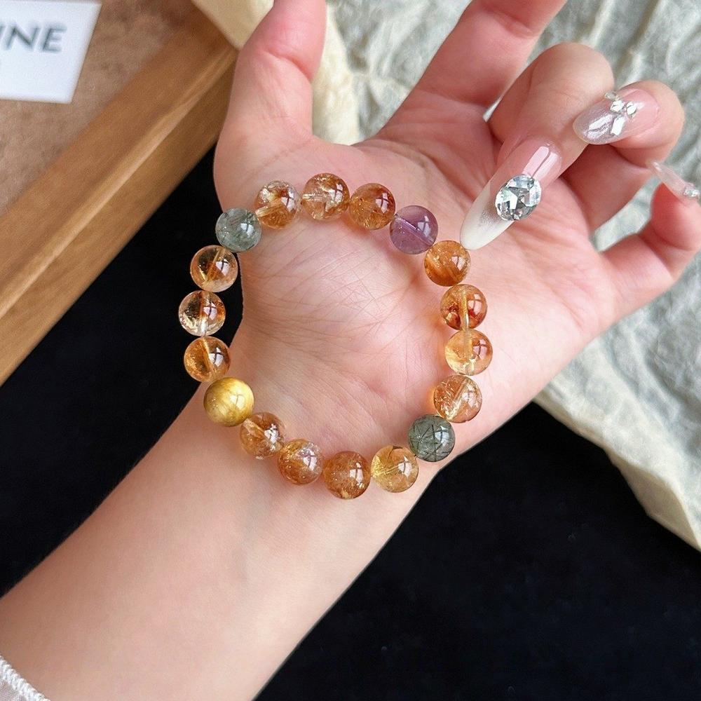 Citrine & Yellow Tower Crystal Wealth — Crystal Decor product photo 1
