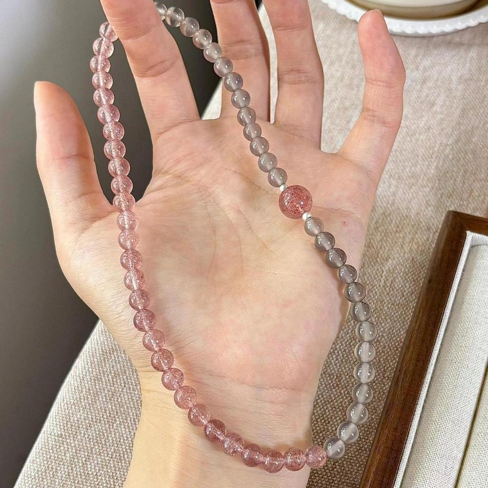 Strawberry Quartz & Crystal Bestie — Crystal Decor product photo 1