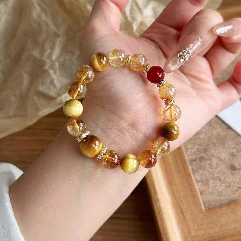 Tiger Eye & Red Tiger Eye Passion_1 — Crystal Decor product photo 1